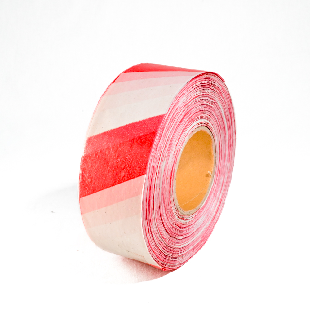 Traka upozorenja crveno bela 500m 8050 - Image 2