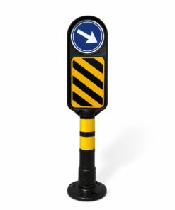 Flexible Safety Sign 85cm black